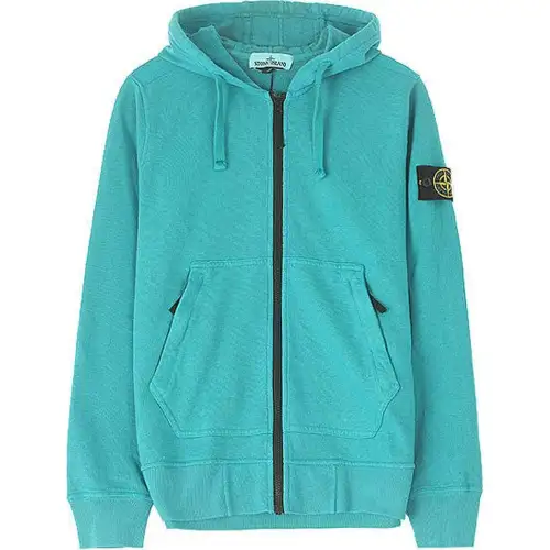 STONE ISLAND Jackets & Coats Men's Blue Green