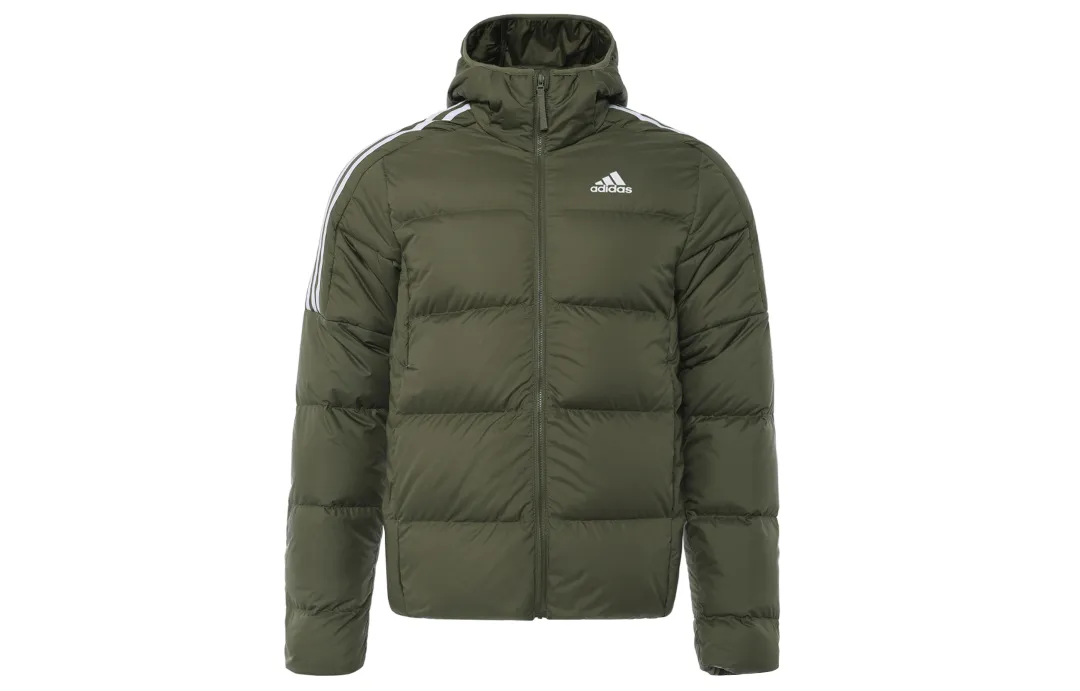 Adidas ESSENTIALS Down Jacket Men's Olive