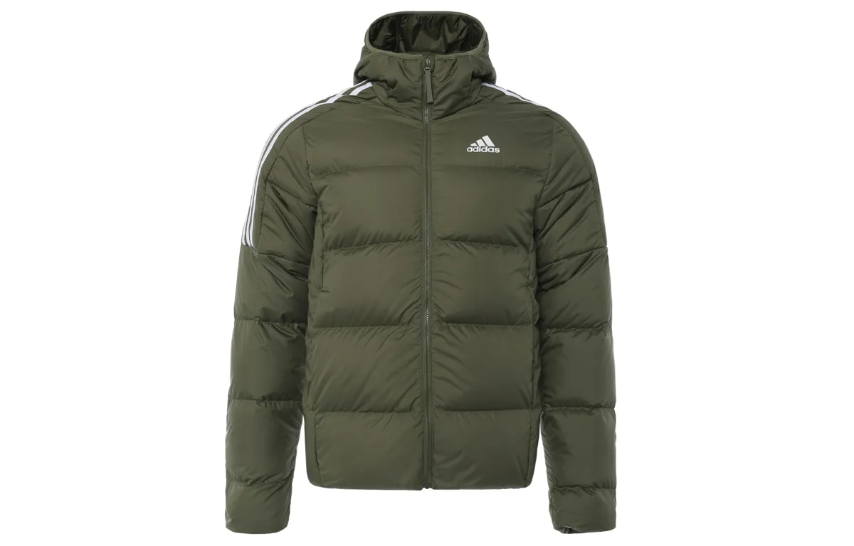 Adidas ESSENTIALS Down Jacket Men's Olive