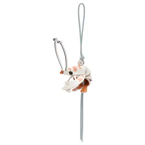 LOEWE Calfskin Charms Women's White