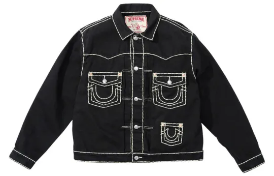 Supreme True Religion Denim Trucker Jacket