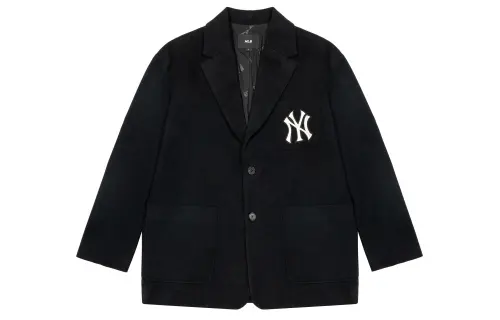 MLB Business Suits Unisex Black Suit Collar Thickened Other