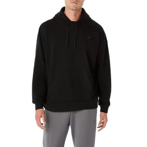 Asics SWEAT RELAX PULL Over HOODIE Sweatshirt Men's Black