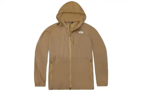 THE NORTH FACE Jackets Men's Khaki Hooded Moderate Other
