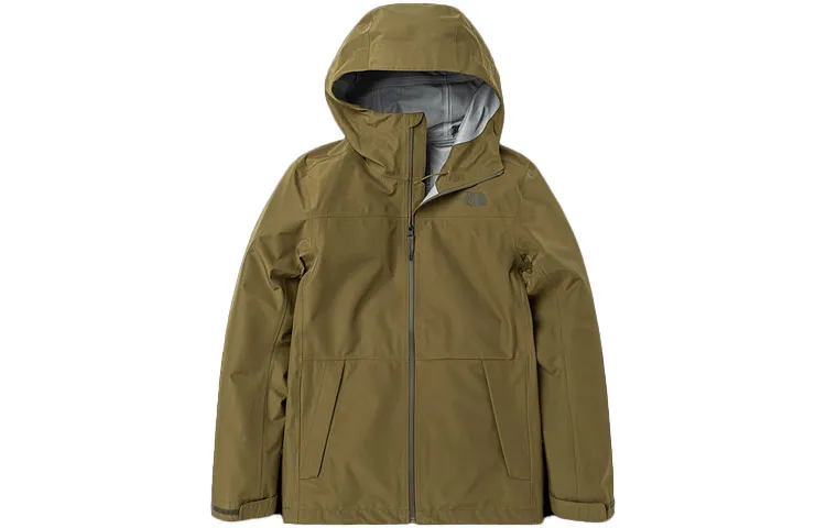 THE NORTH FACE Urban Exploration Windbreaker Jacket Men's Brown Green