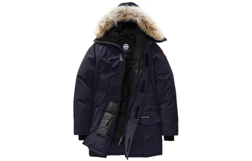 Canada Goose Down Jacket Parka Coat, Winter Men's Marine Blue