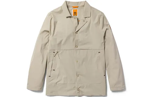 Timberland Sun Protection Clothing Men's Taupe Lapel Moderate