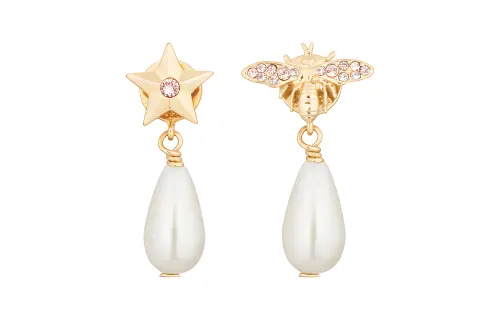 DIOR Earrings Women's White