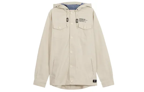 Vans Jackets Men's Beige Hooded Moderate Other