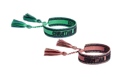 DIOR Bracelets Women's Green/Pink