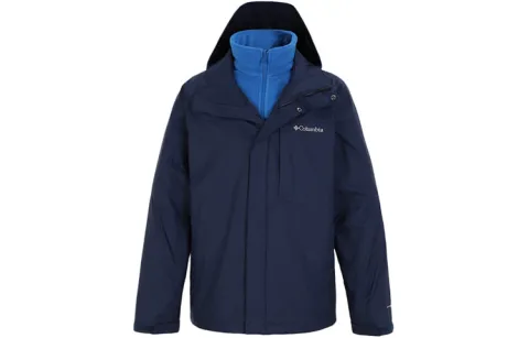 Columbia Windbreaker Jacket Men's Blue