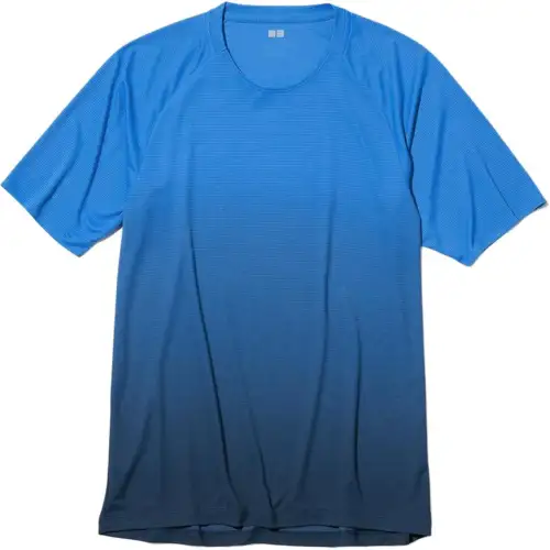UNIQLO T Shirt Unisex Lake Blue