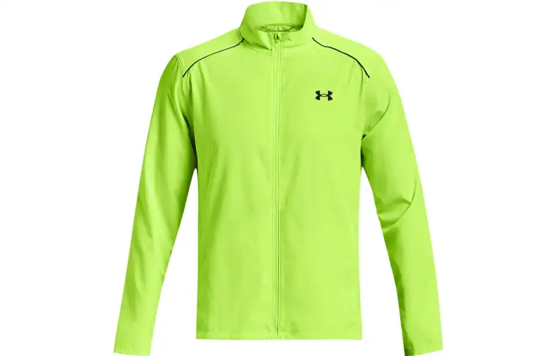 Under Armour Jackets Men's Green Stand Collar Moderate Other