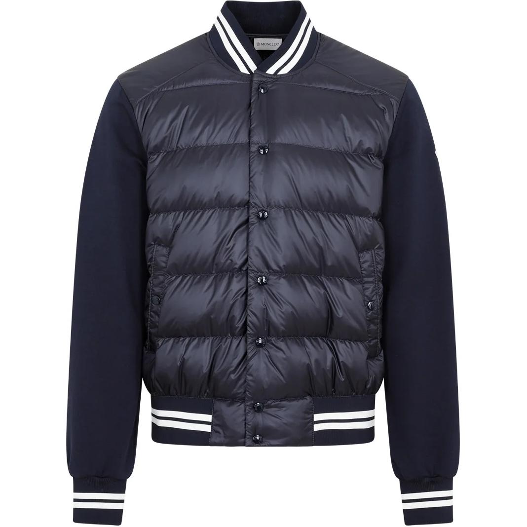 Мужская куртка Moncler (темно-синяя)