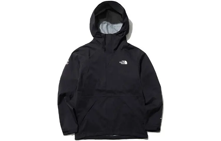 THE NORTH FACE Jackets Men's Black Hooded Moderate Straight Fit