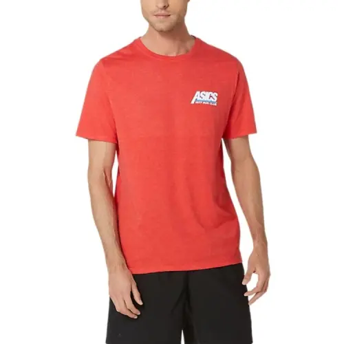 Asics Regular T Shirt Unisex Red