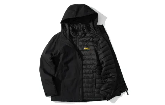 Jack Wolfskin Hiking Outdoor Hiking Urban Living/Travel/Commuting Waterproof And Windproof Windbreaker Jacket Unisex