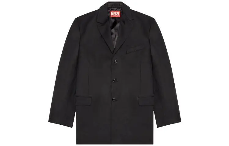 DIESEL J-Warhols Single-Breasted Tailored Blazer