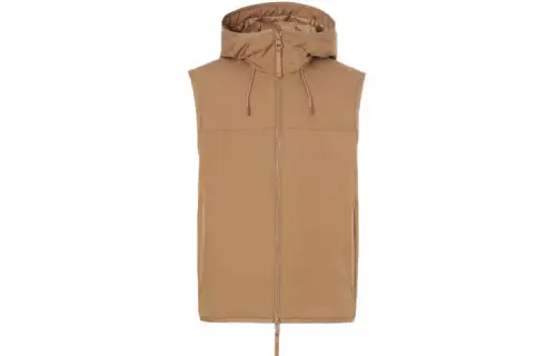 Burberry Vests Men's Tawny Hooded Non Detachable Moderate Other