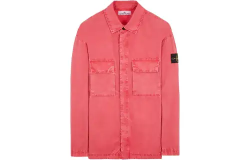 STONE ISLAND SS23 Jackets & Coats Men's Watermelon Red