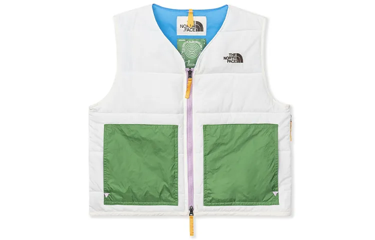 THE NORTH FACE Patchwork Vest Unisex White