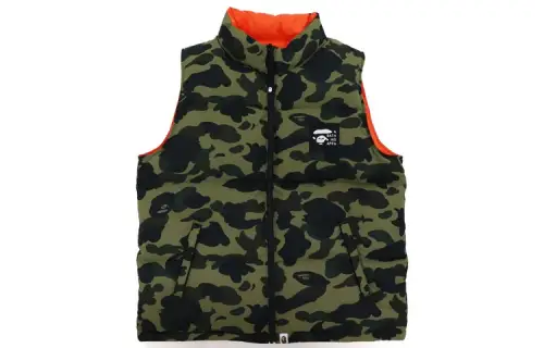 Bape 1st Camo Reversible Down Vest FW21