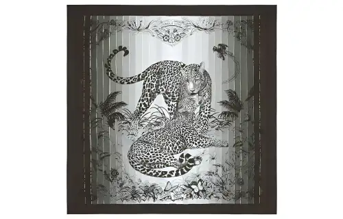 HERMES Scarves Women's Black