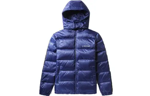 Vans Down Jackets Unisex Blue Hooded Moderate Other