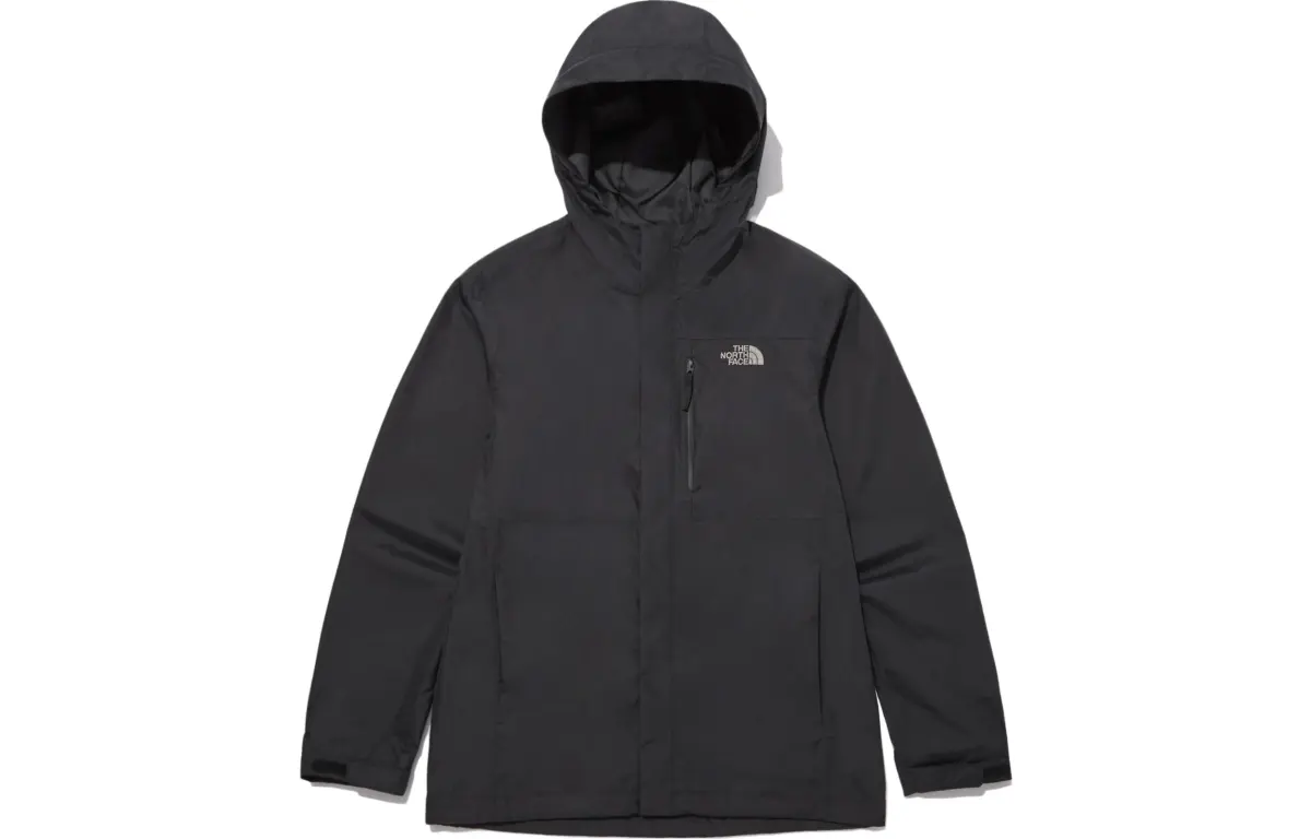 THE NORTH FACE Jackets Men's Black Hooded Moderate Other