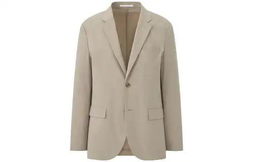 UNIQLO Business Suit Men's Dark Beige