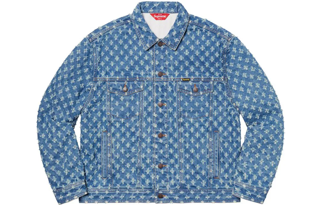 Supreme Hole Punch Denim Trucker Jacket
