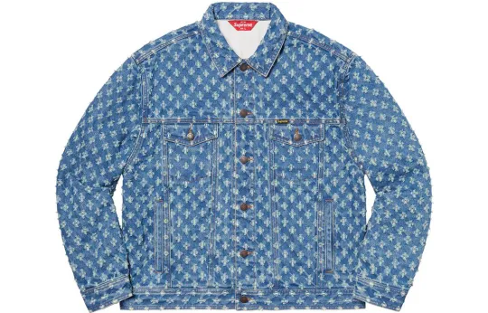 Supreme Hole Punch Denim Trucker Jacket