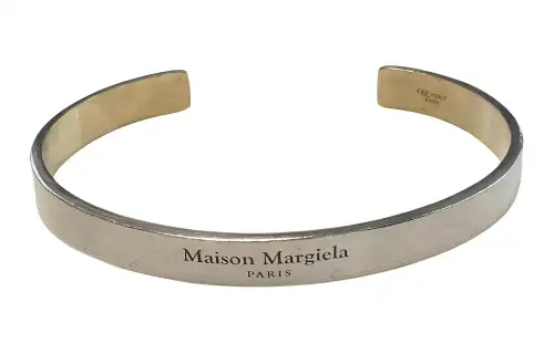 Maison Margiela Silver Bangles Unisex Gold