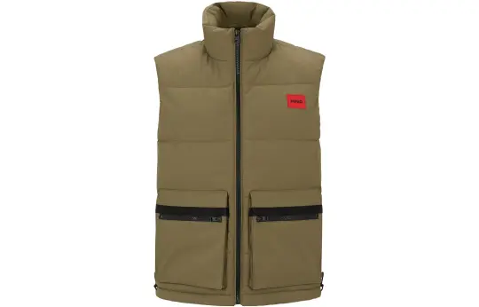 HUGO BOSS SS23 Vest Men's Light Green