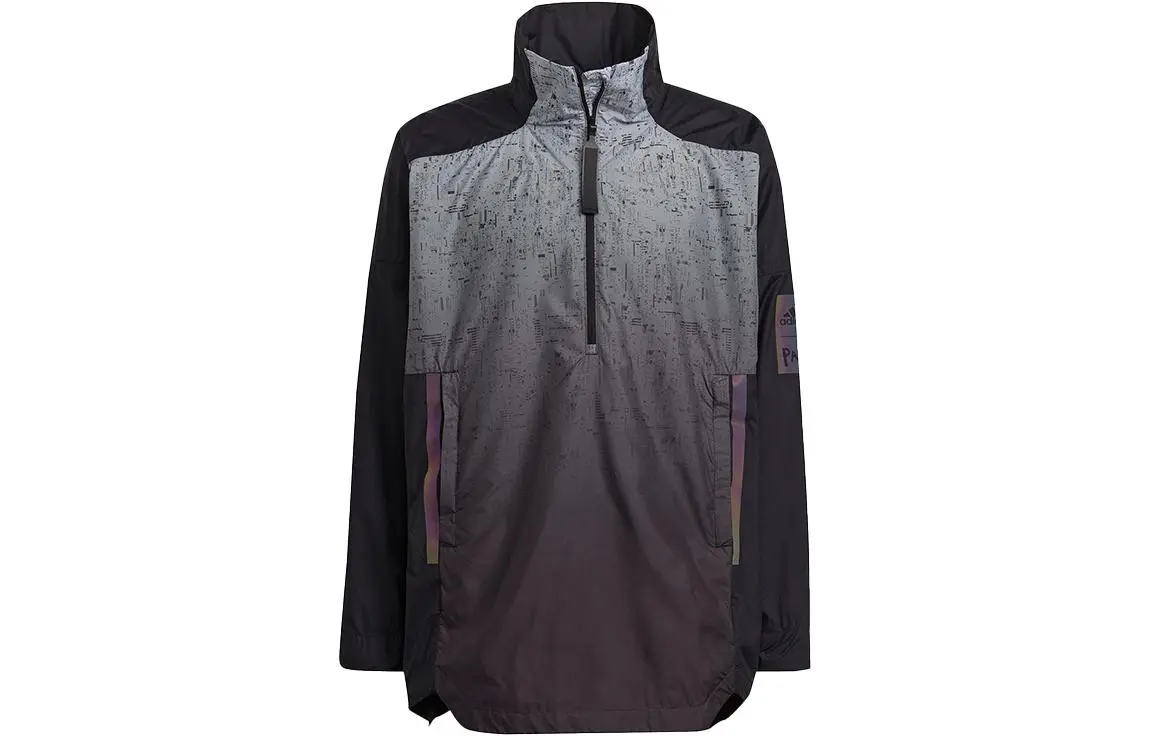 Adidas MYSHELTER Jackets Men's Black Stand Collar Moderate Other