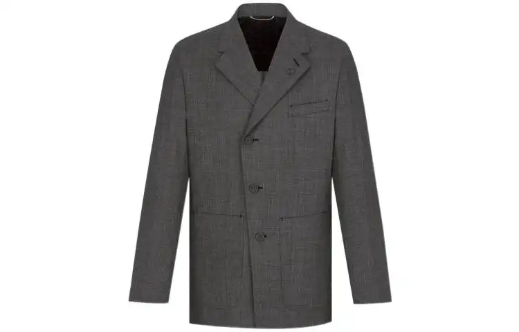 DIOR Business Suits Men's Gray Moderate