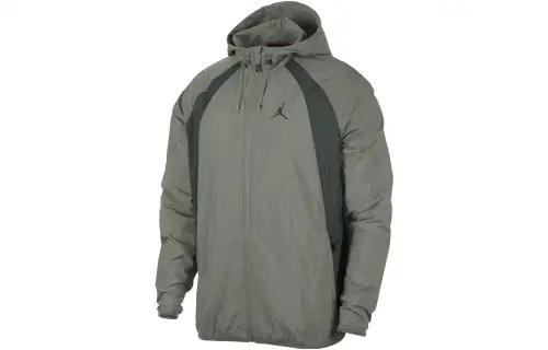 Jordan Jackets Men's Dark Green Hooded Moderate Other