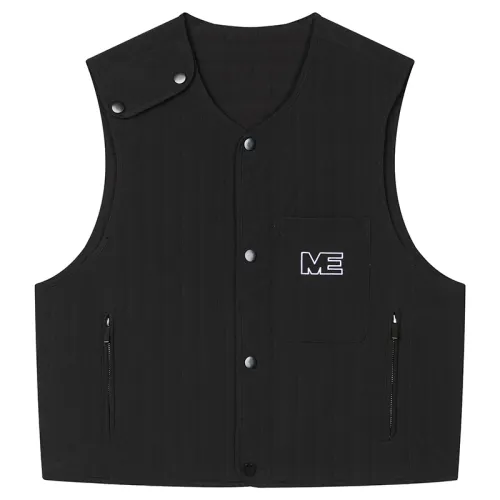 MIND ERROR Vests Unisex V Neck Moderate Other
