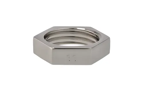 Maison Margiela Brass Rings Men's Silver