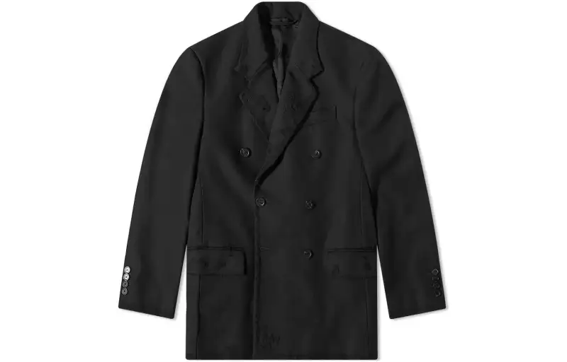 Balenciaga Business Suits Men's Black Moderate
