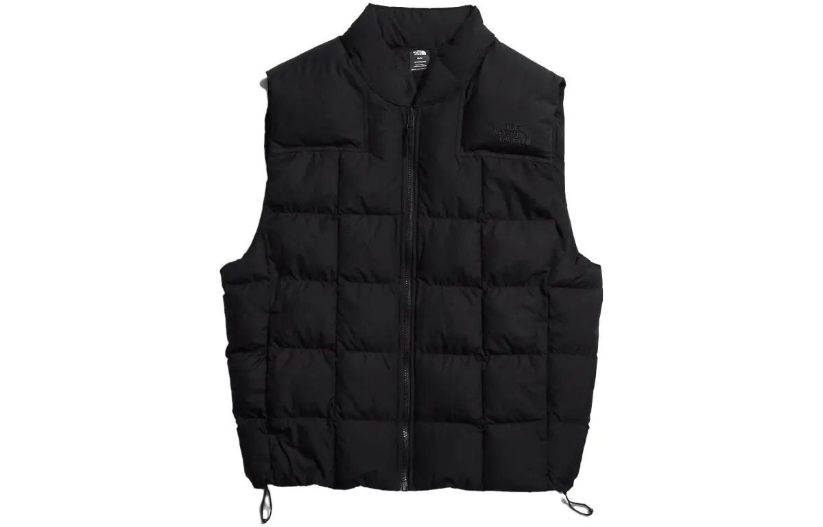 THE NORTH FACE Vests Men's Black Stand Collar Moderate Other