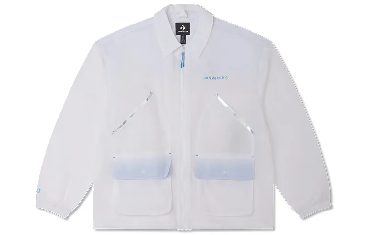 Converse Jackets Men's White Lapel Moderate