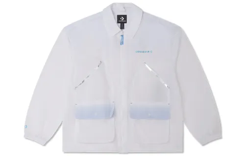 Converse Jackets Men's White Lapel Moderate