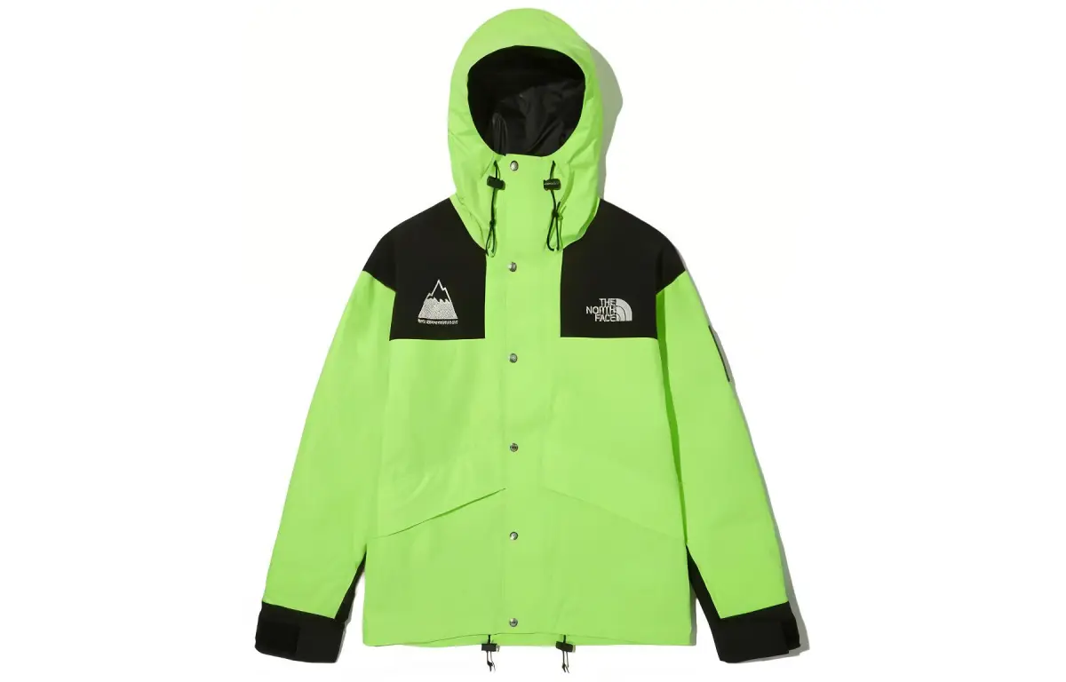 THE NORTH FACE Mountain Versatile Waterproof, Windproof, And Breathable Windbreaker Jacket Men's Green