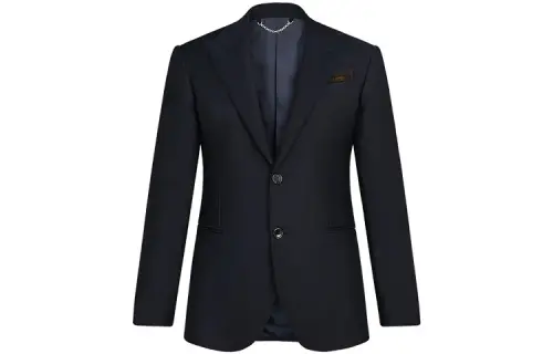 LOUIS VUITTON Business Suit Coat Men's Dark Blue