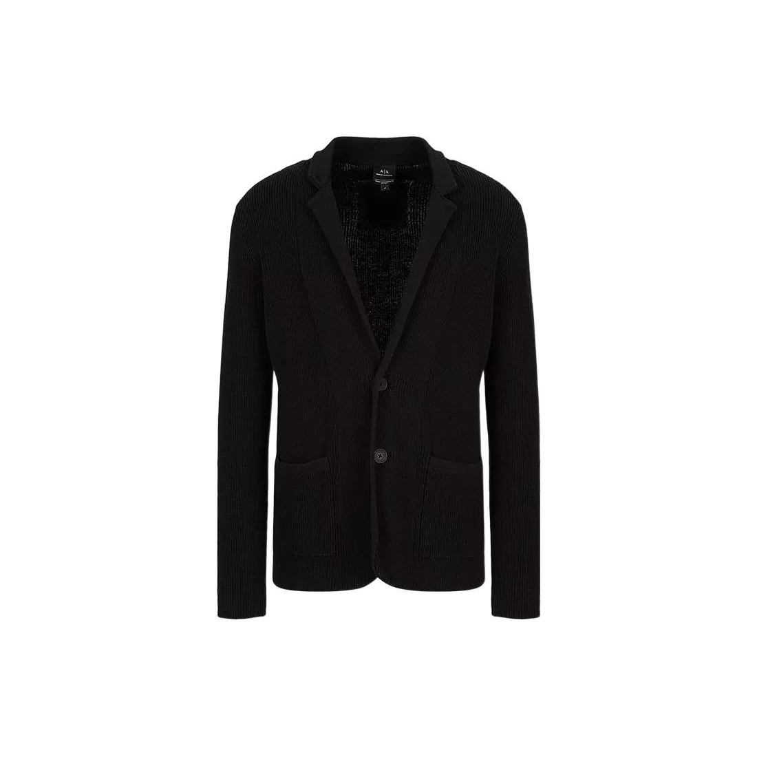 ARMANI EXCHANGEAE FW22 Business Suit Coat Men's Black