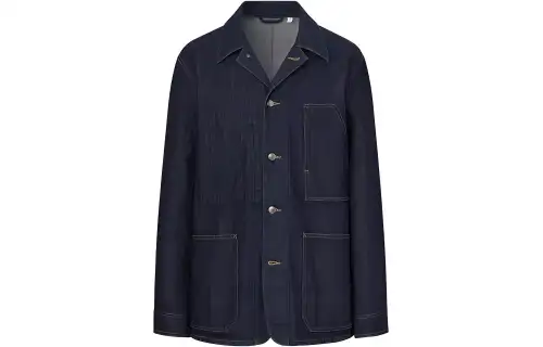 UNIQLO Denim Jacket Men's Navy Blue