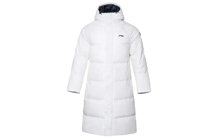 Li Ning Badminton Collection Down Jacket Winter Men's White