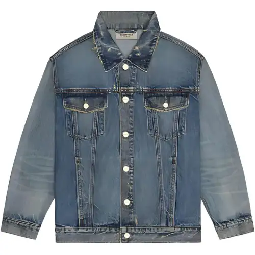 Fear Of God Essentials Denim Trucker Jacket