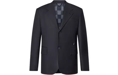 LOUIS VUITTON Capsule FW21 Business Suit Coat Men's Black